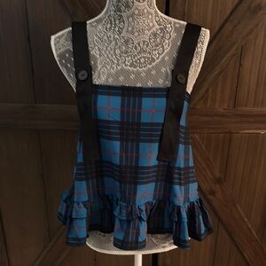 Blackmilk tartan plaid top